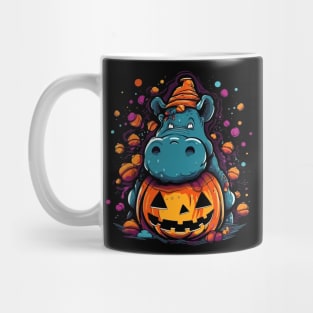 Hippo Halloween Mug